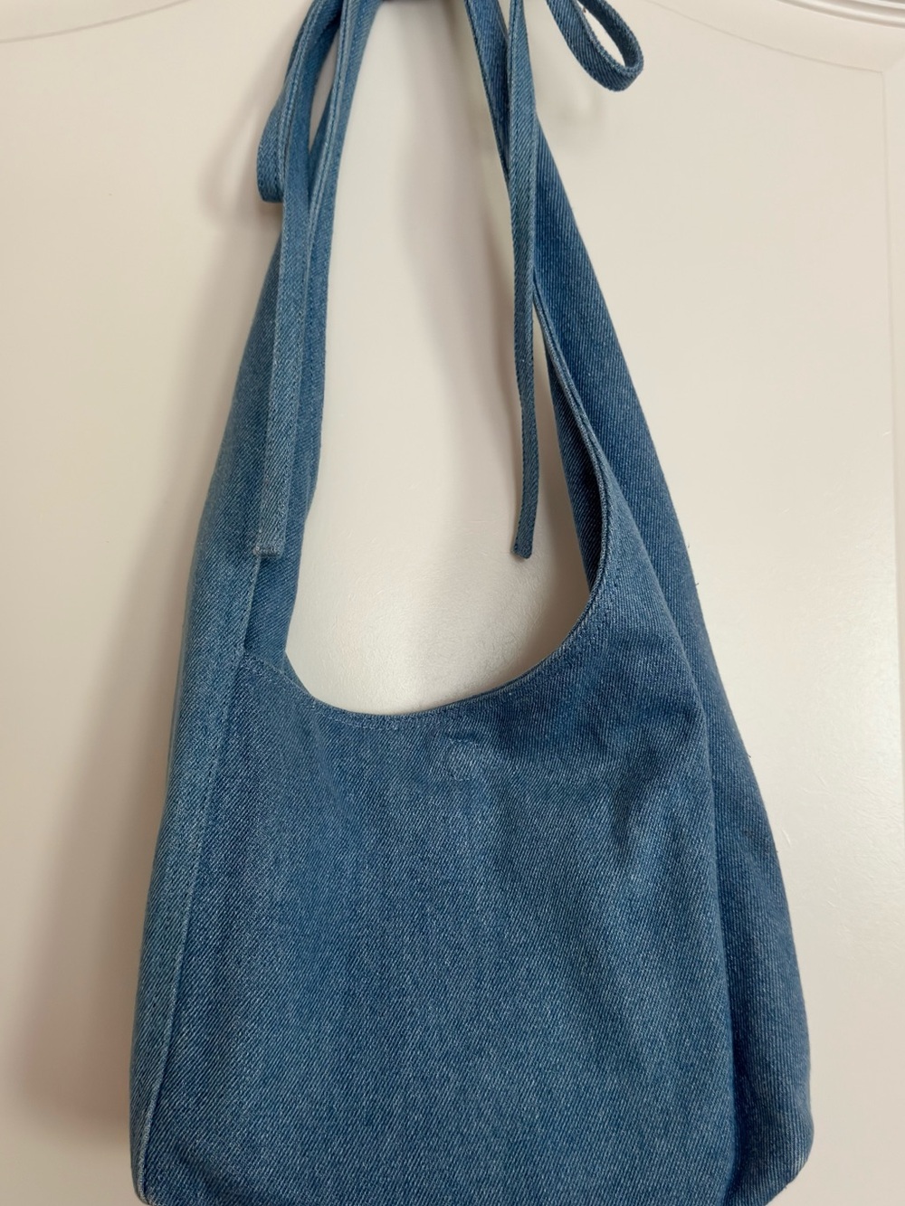 Reformation Small Victoria Bag in Denim - Picture 2 of 8